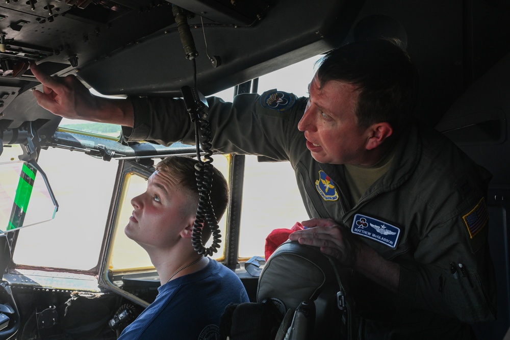 Cabot JROTC visits LRAFB
