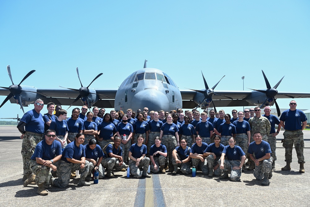 Cabot JROTC visits LRAFB