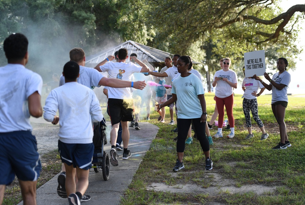 DVIDS - Images - AFSA Chapter 652 hosts Suicide Prevention Color Run ...