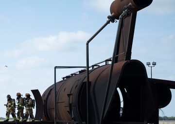 47th Flying Training Wing Immersion Tour: Firefighter Training