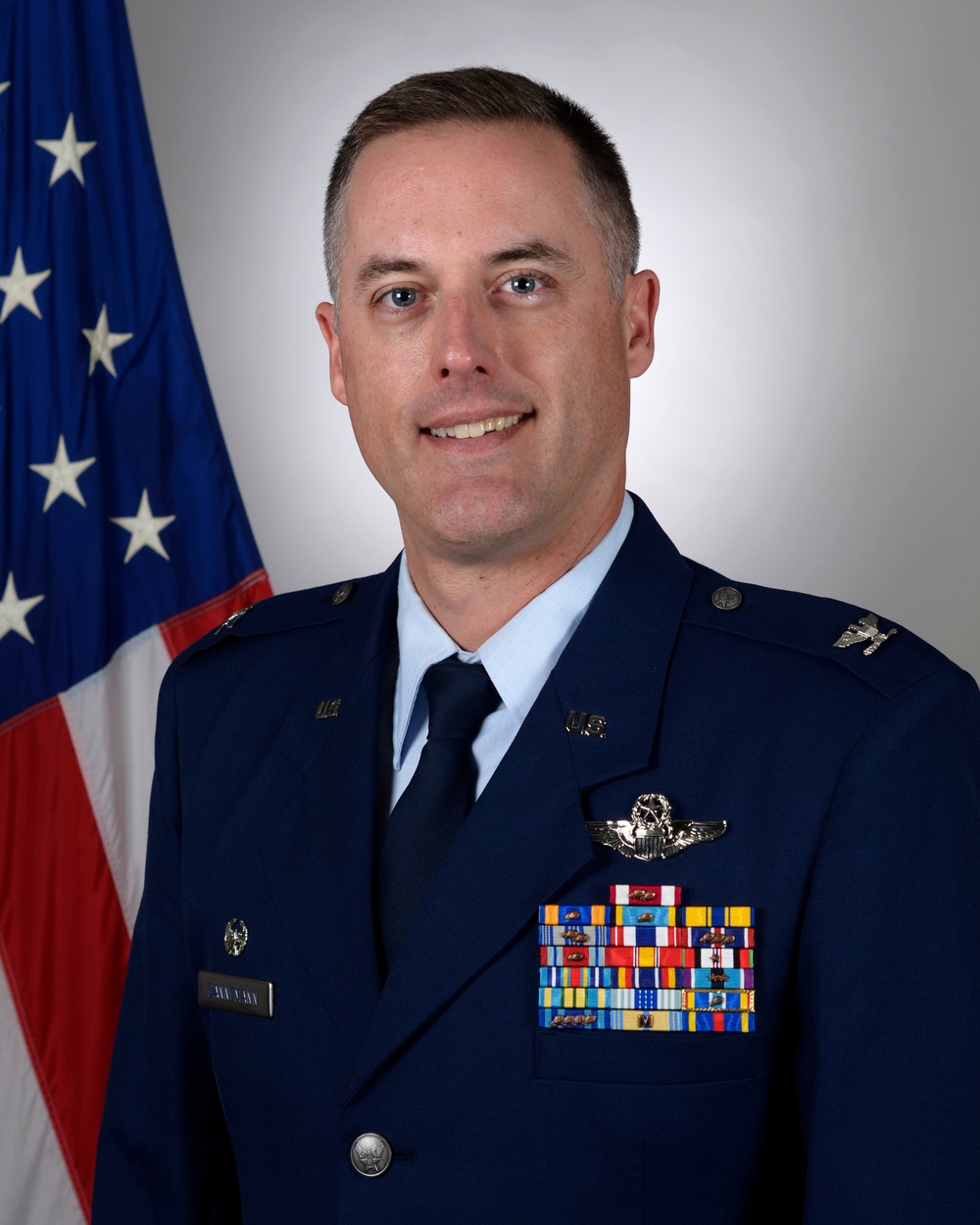 Commander of 105th Operations Group, official photo