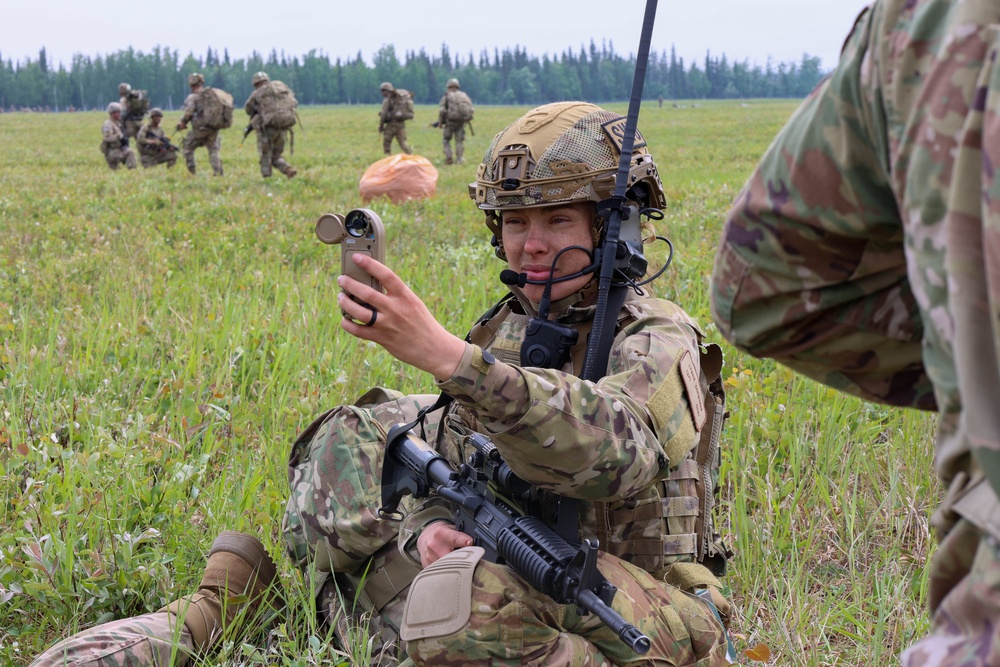 2nd Infantry Brigade Combat Team (Airborne), 11th Airborne Division conducts first major joint exercise during Red Flag - Alaska 22-2