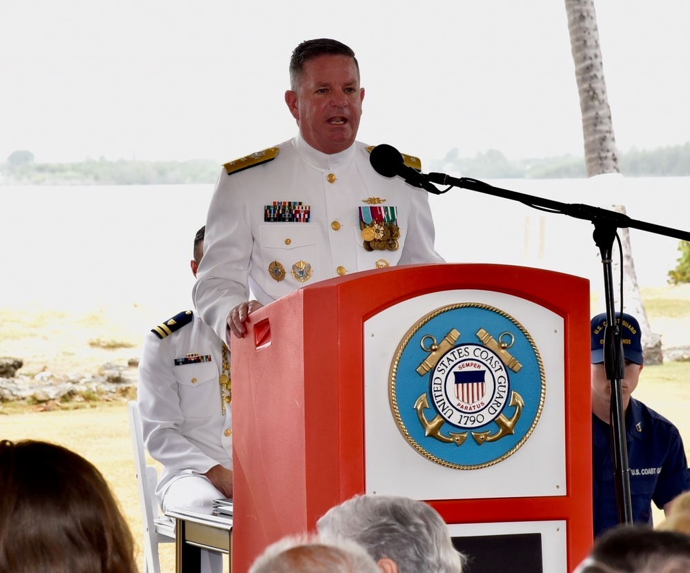 Coast Guard Sector San Juan celebrates change of command ceremony