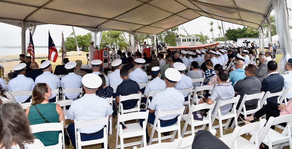 Coast Guard Sector San Juan celebrates change of command ceremony