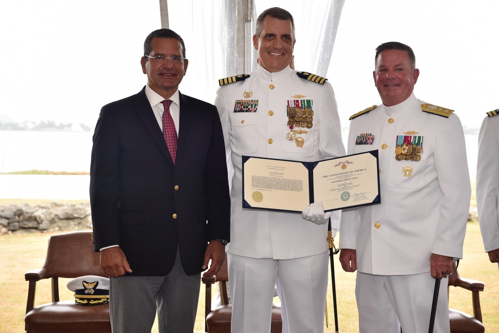 Coast Guard Sector San Juan celebrates change of command ceremony