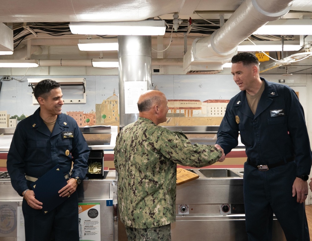 USS Porter (DDG 78) CNO Visit