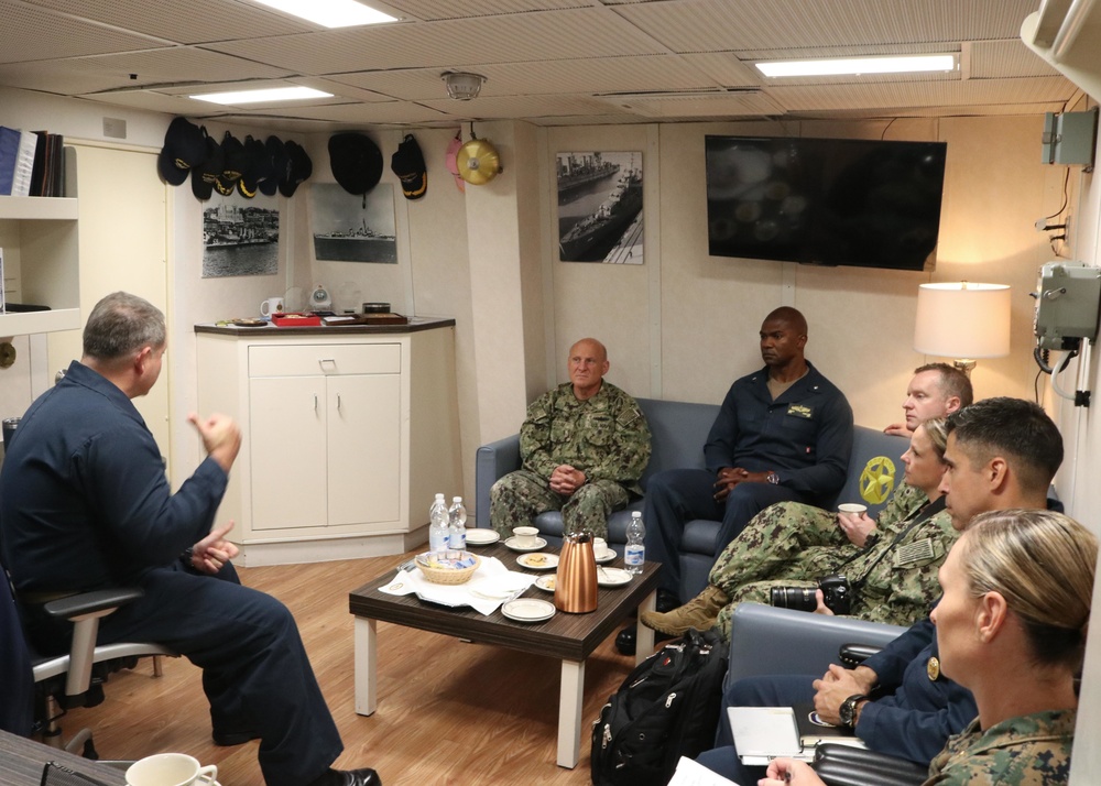 USS Porter (DDG 78) CNO Visit