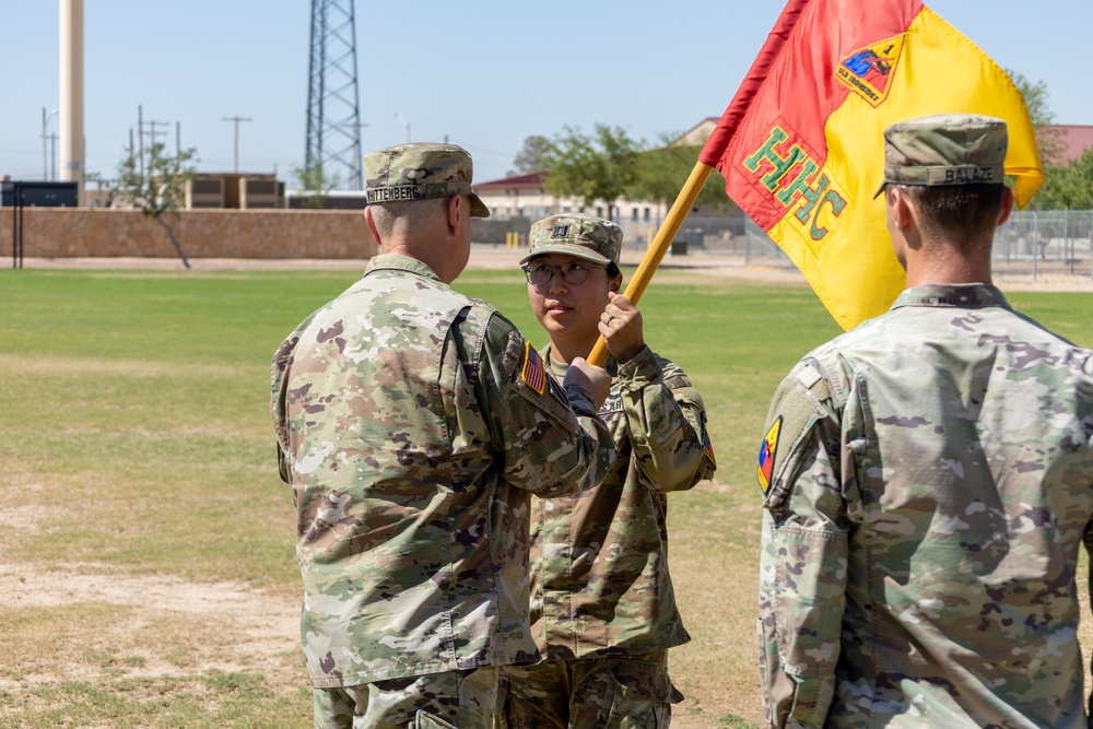 1AD CAB Brigade HHC change of command