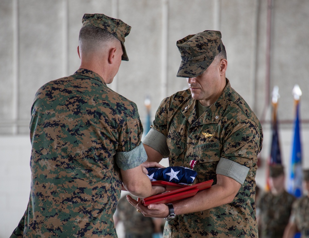 H&amp;HS Change of Command Ceremony