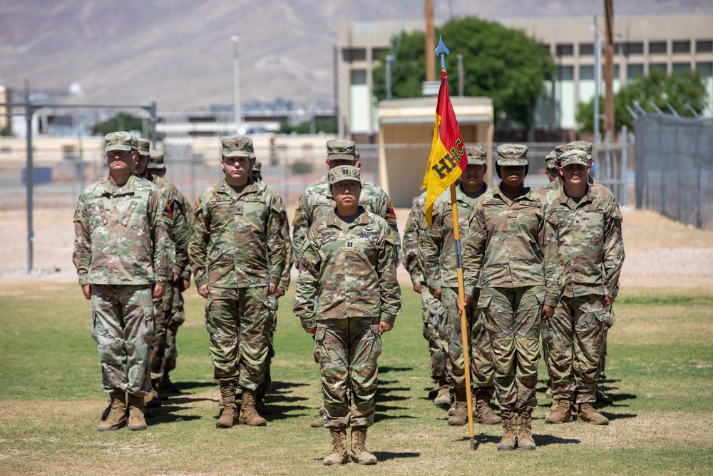 1AD CAB Brigade HHC change of command