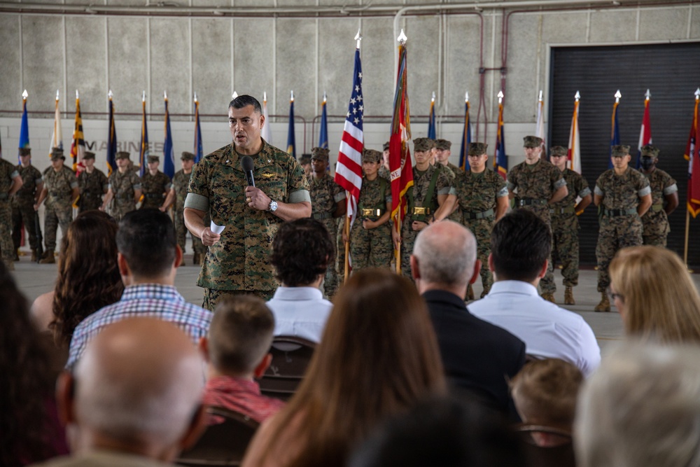 H&amp;HS Change of Command Ceremony