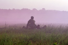 Brass hits the grass