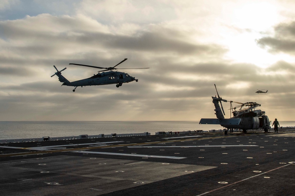 USS Essex Flight Operations