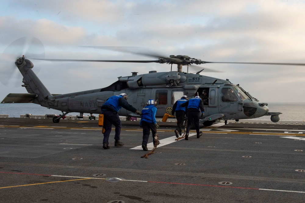 USS Essex Flight Operations