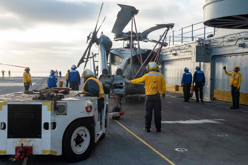 USS Essex Flight Operations