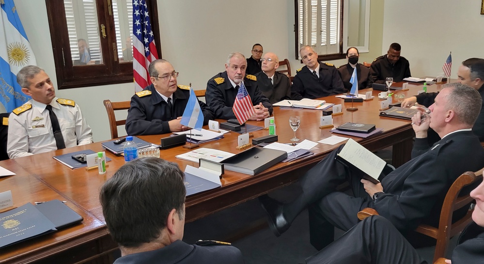 4th Fleet Conducts Maritime Staff Talks With Argentina