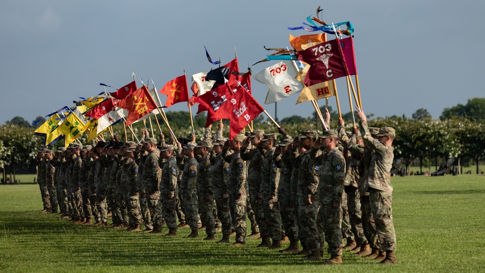 US Army's most modern brigade changes command