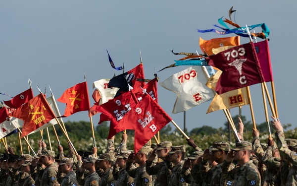 US Army's most modern brigade changes command