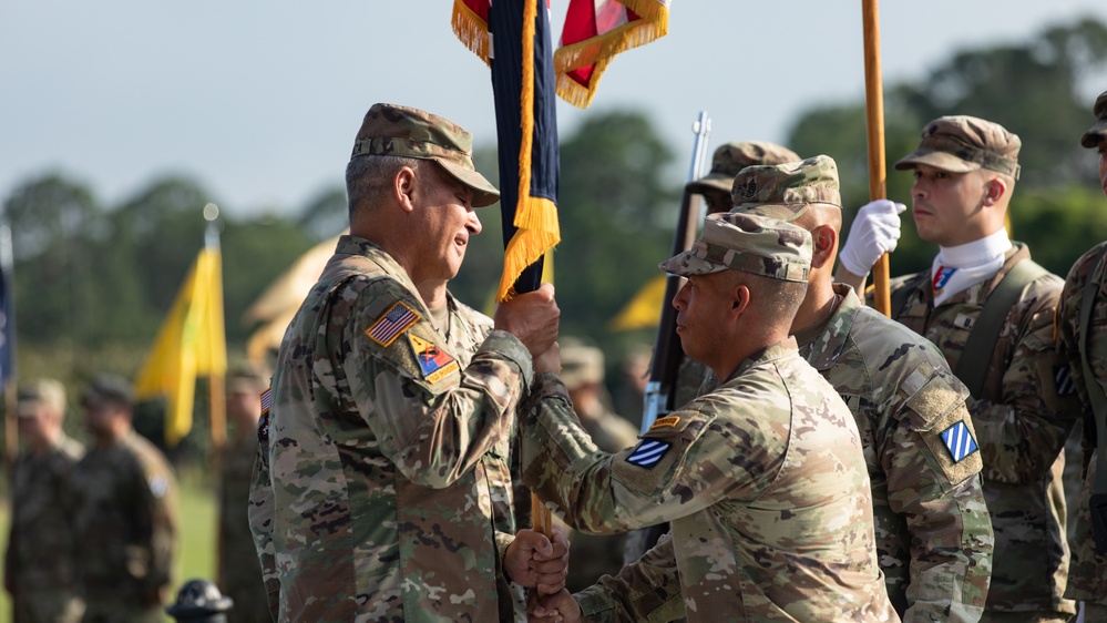 US Army's most modern brigade changes command