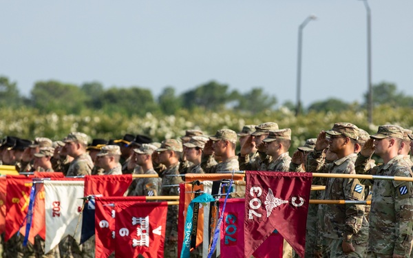 US Army's most modern brigade changes command