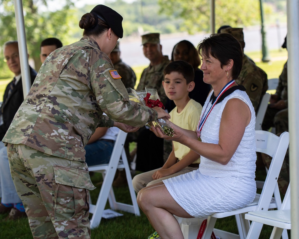 ASC welcomes new CSM during Change of Responsibility ceremony