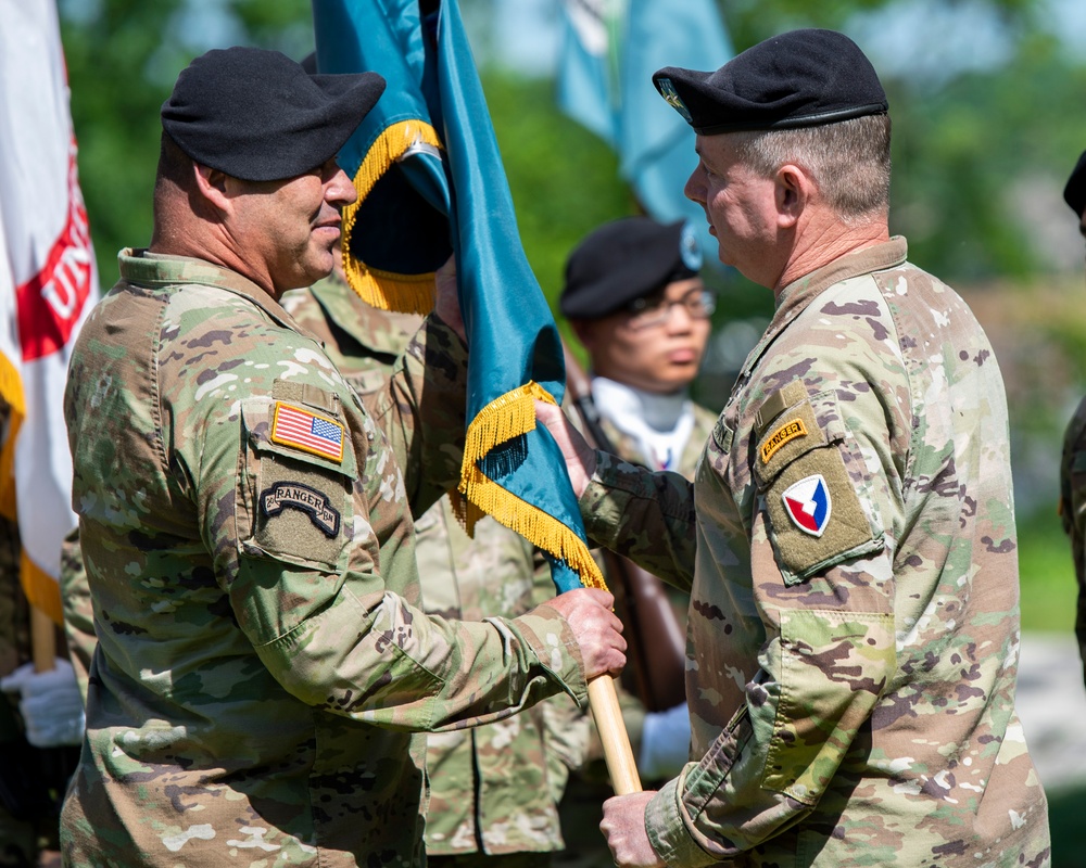 ASC welcomes new CSM during Change of Responsibility ceremony