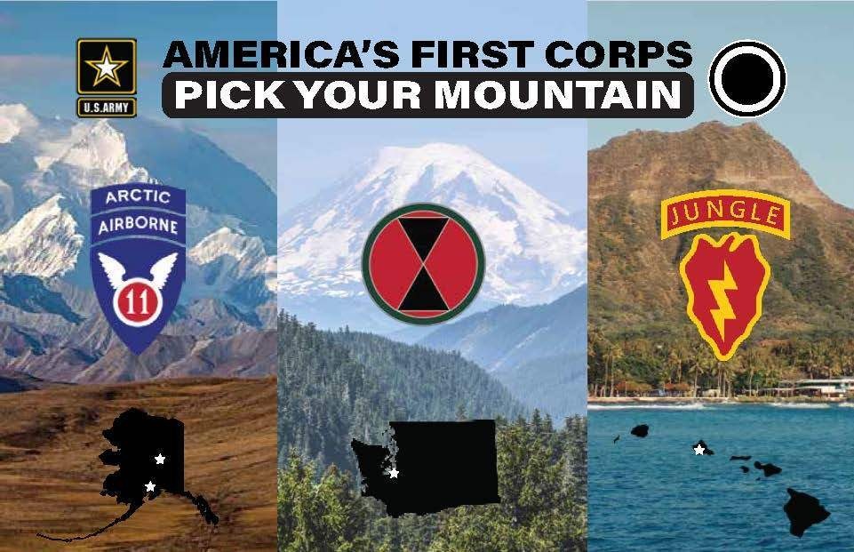 America's First Corps - Pick Your Mountain