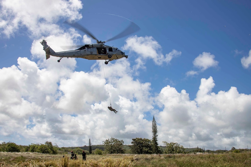 SAR Hoist training in Guam