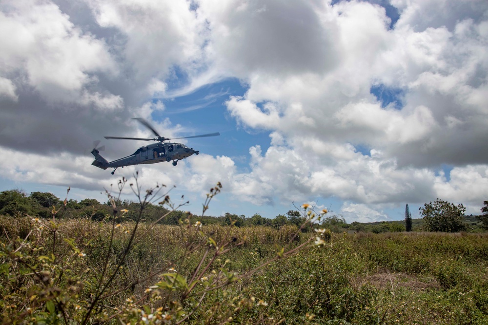 SAR Hoist training in Guam