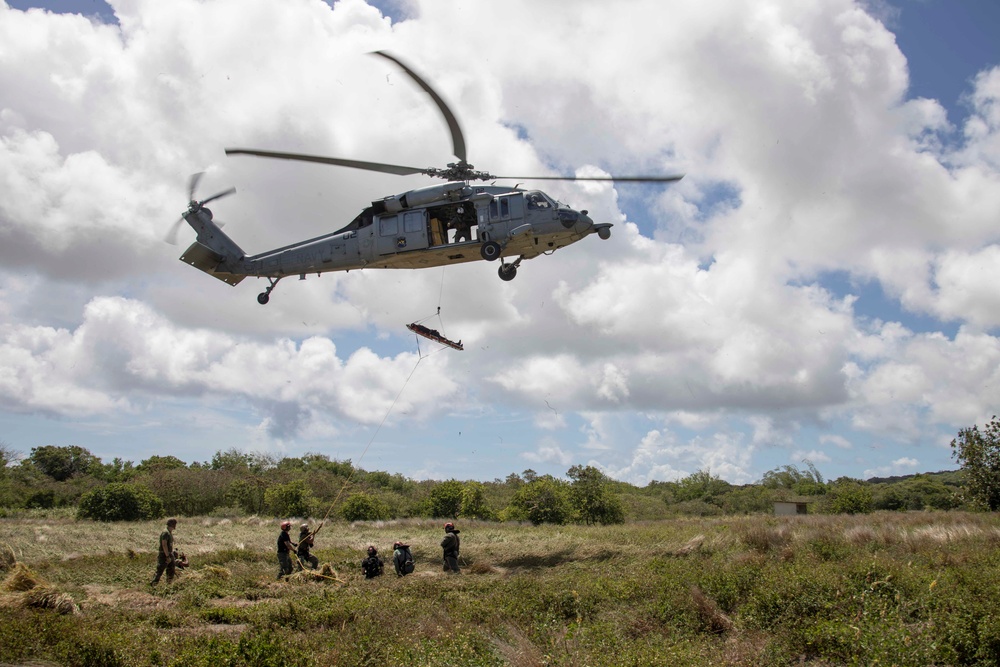 SAR Hoist training in Guam