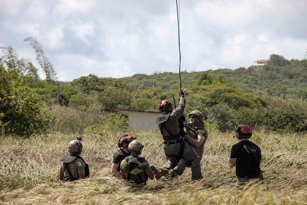 SAR Hoist training in Guam