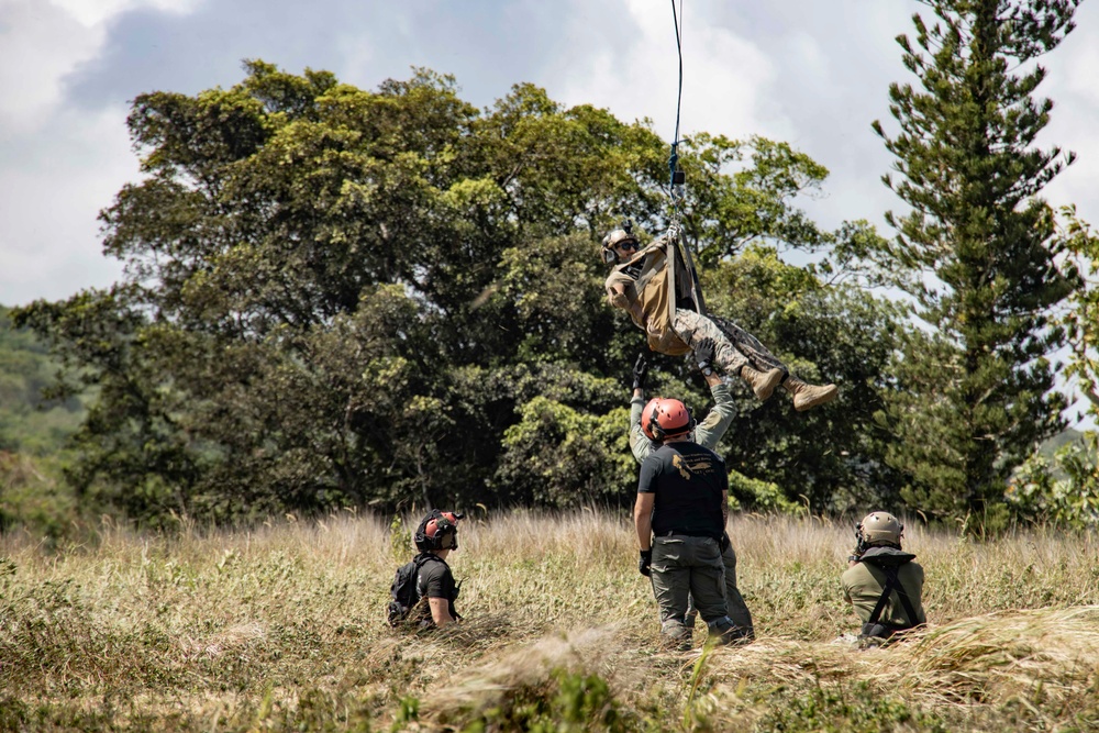 SAR Hoist training in Guam