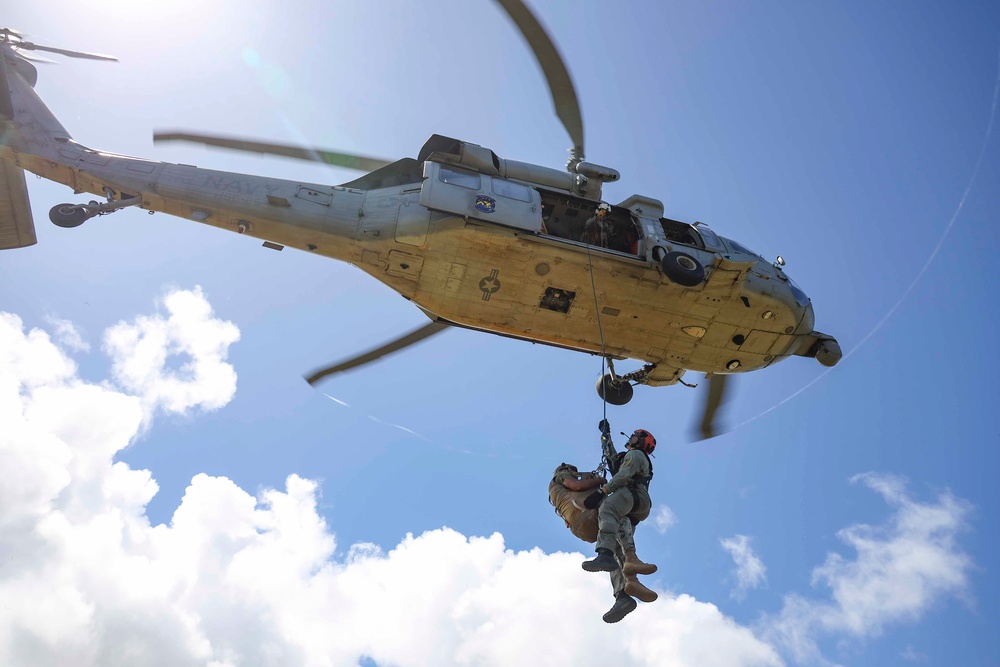 SAR Hoist training in Guam