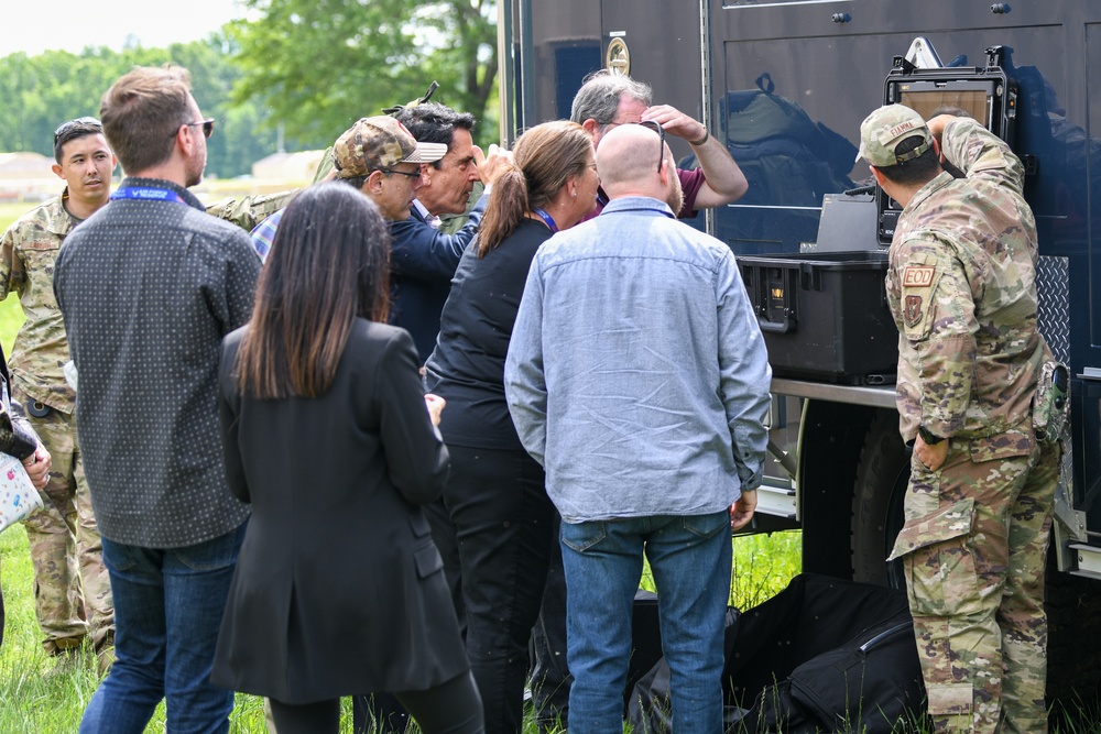 Valley civic leaders descend on Westover for tour