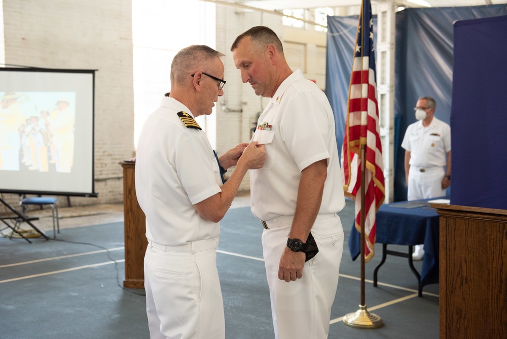 Master Chief Musician Michael Bayes retires after 26 years of military service