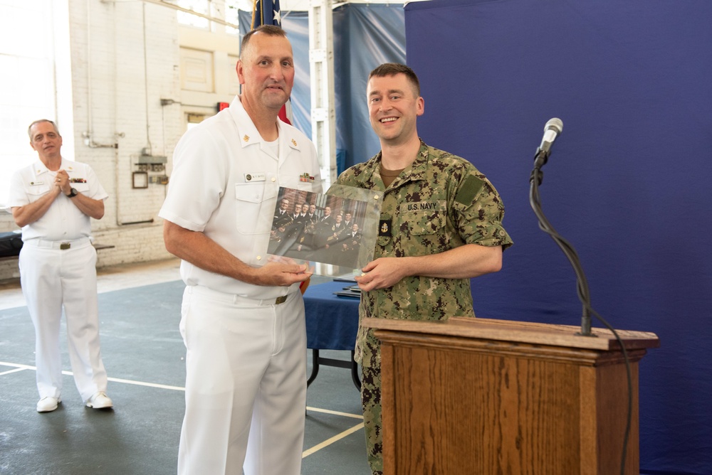 Master Chief Musician Michael Bayes retires after 26 years of military service