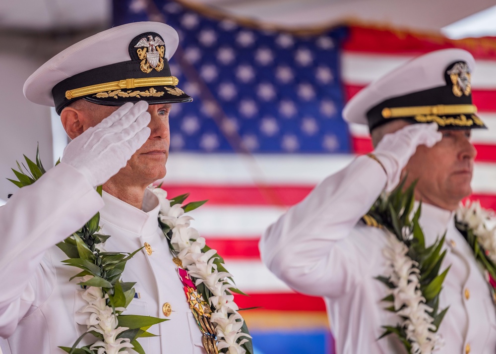 Navy Facilities Engineering Systems Command Hawaii change of command