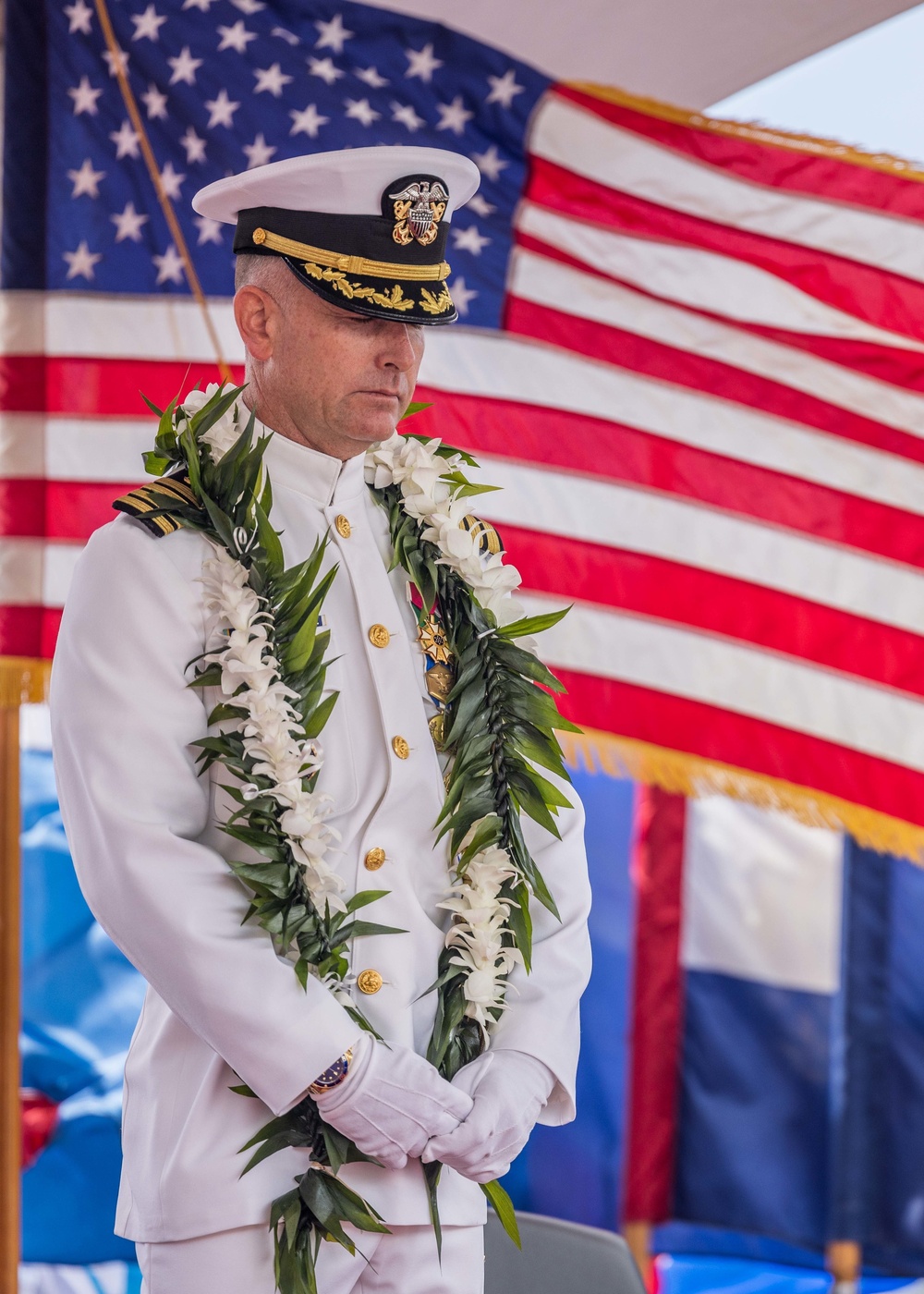 Navy Facilities Engineering Systems Command Hawaii change of command