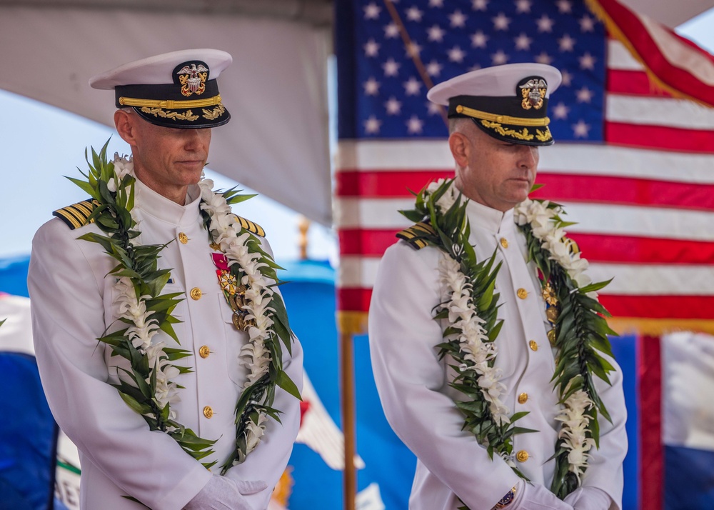 Navy Facilities Engineering Systems Command Hawaii change of command