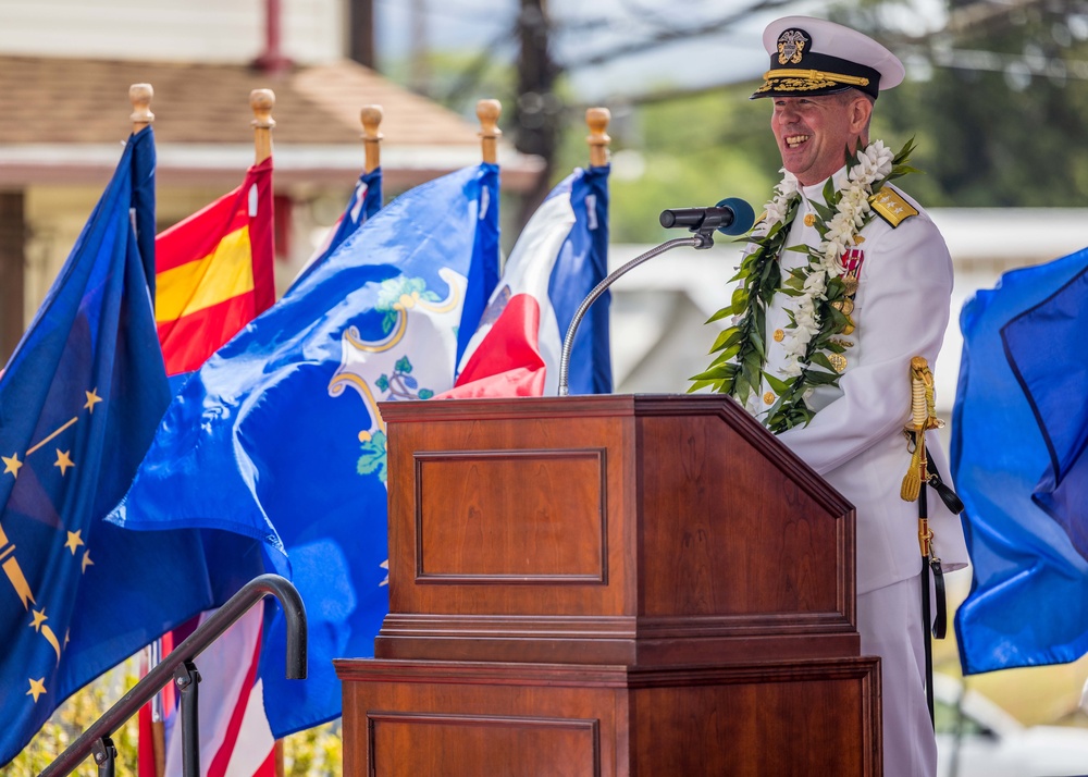 Navy Facilities Engineering Systems Command Hawaii change of command