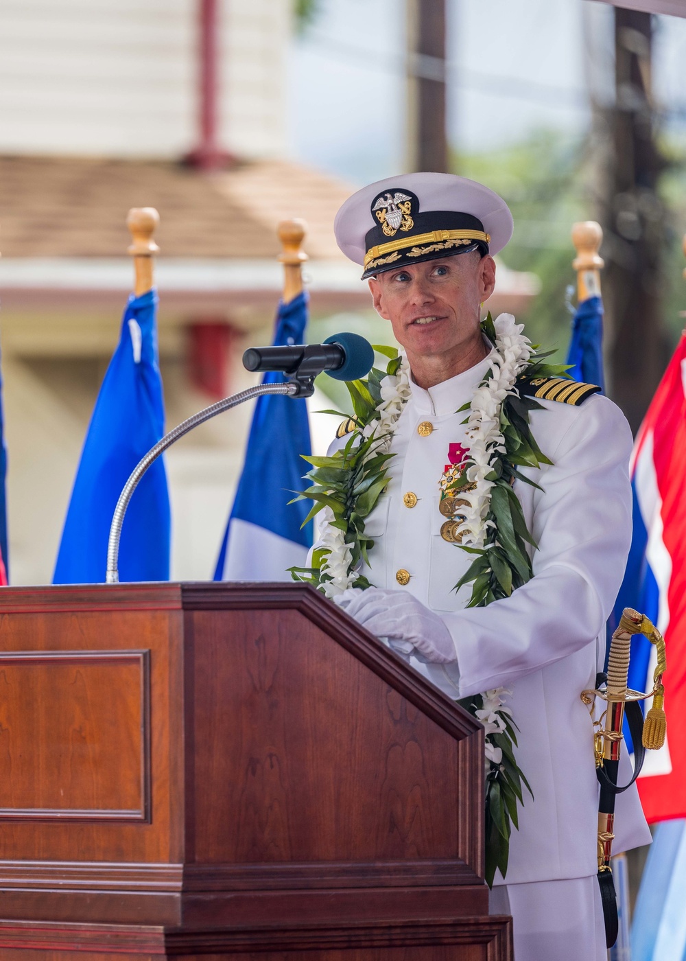 Navy Facilities Engineering Systems Command Hawaii change of command