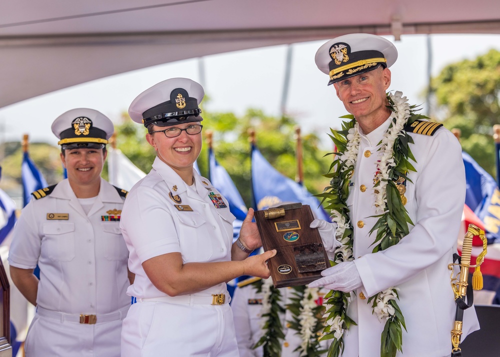 Navy Facilities Engineering Systems Command Hawaii change of command