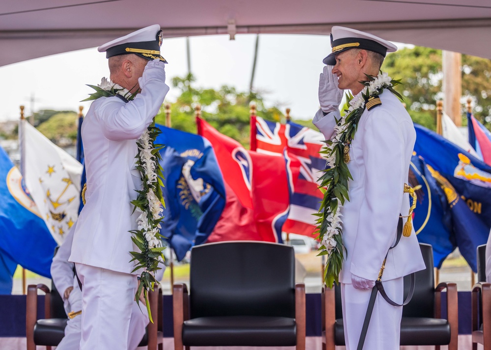 Navy Facilities Engineering Systems Command Hawaii change of command