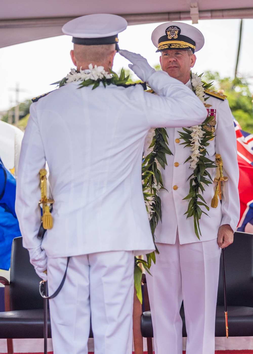 Navy Facilities Engineering Systems Command Hawaii change of command