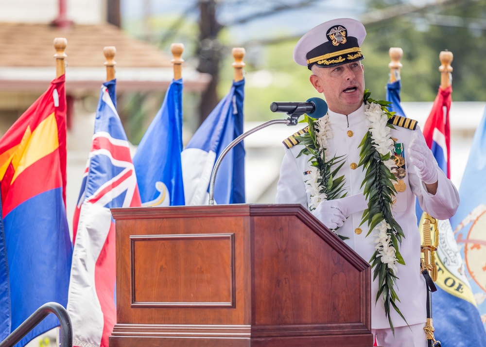 Navy Facilities Engineering Systems Command Hawaii change of command