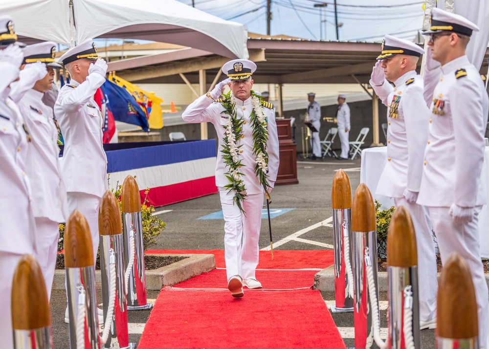 Navy Facilities Engineering Systems Command Hawaii change of command