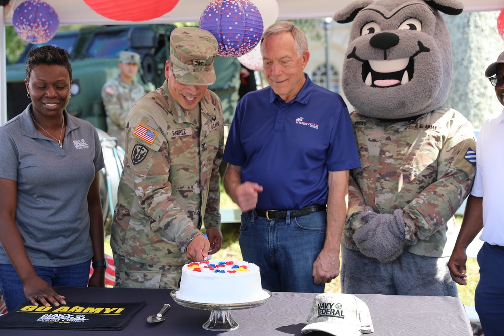 Hinesville Downtown Farmers Market pays tribute to the Army's 247th birthday