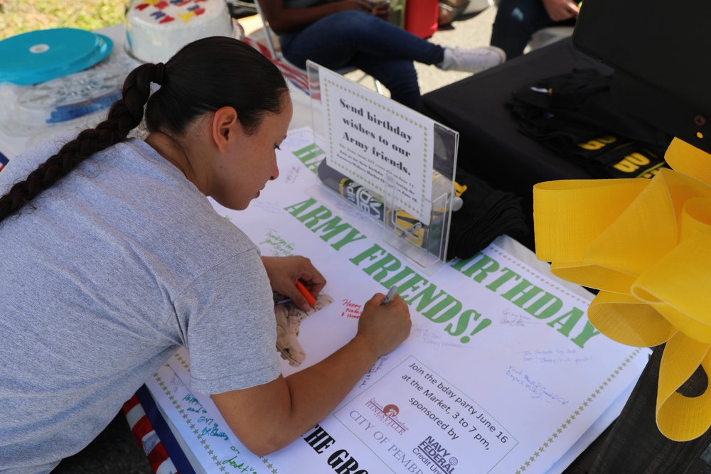 Hinesville Downtown Farmers Market pays tribute to the Army's 247th birthday