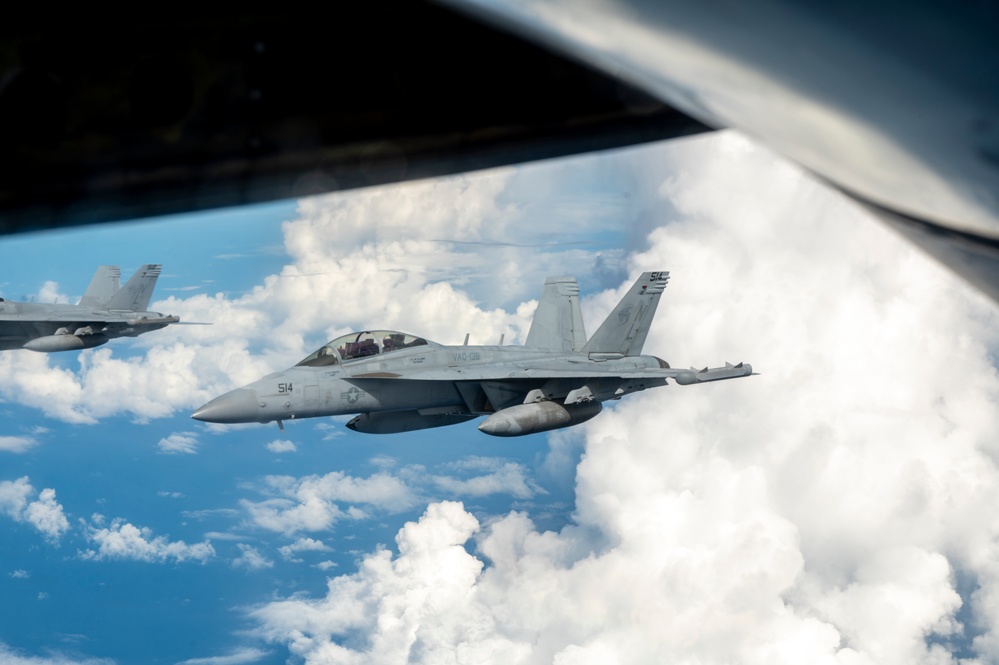 EA-18Gs Support Valiant Shield