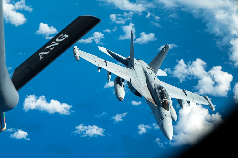 EA-18Gs Support Valiant Shield